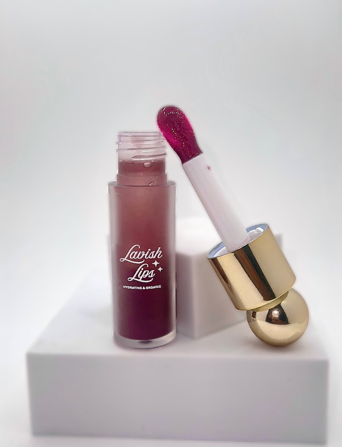 Black Cherry Lip Glaze + Tint