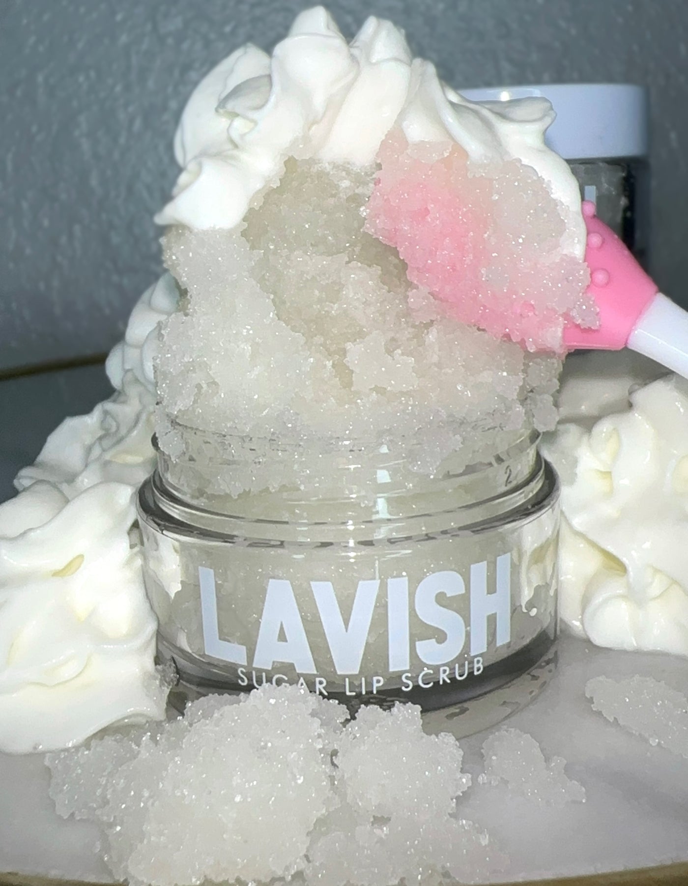 Vanilla Ice Cream Lip Scrub